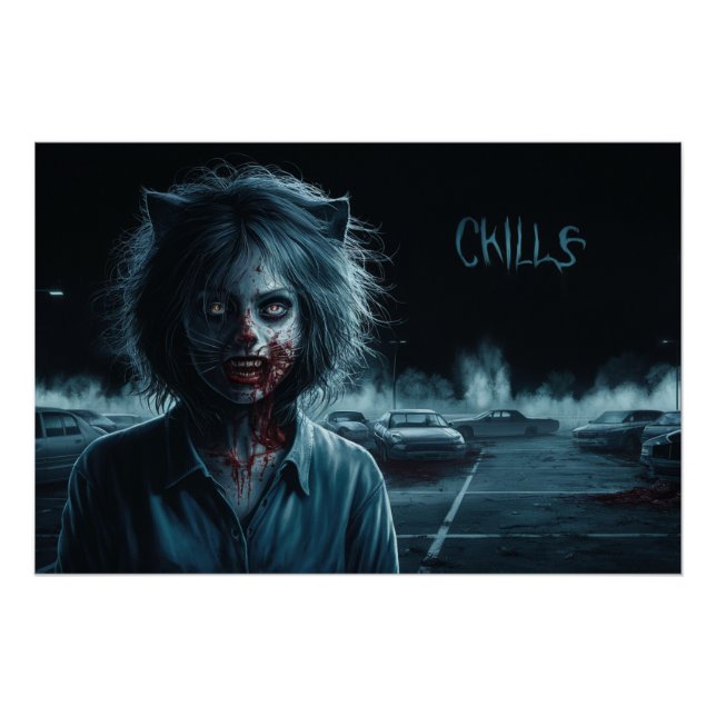 Poster Femme Chat 06 (Front)