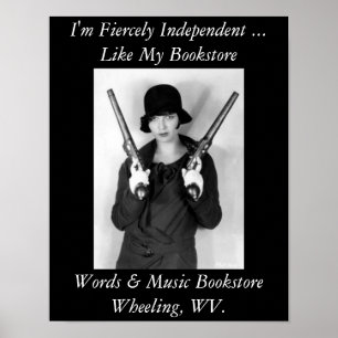 poster fiercely independent bookstore