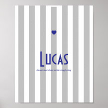 Poster first name riviera gray