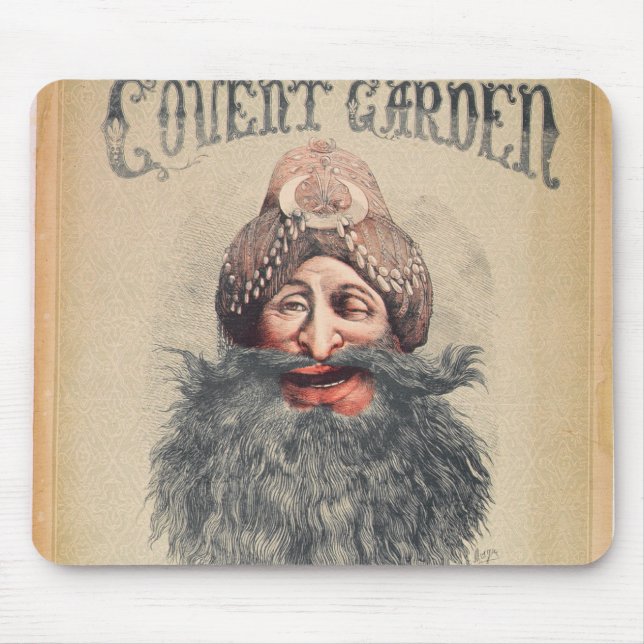 Poster for a Christmas pantomime Mouse Pad (Front)