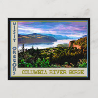 Poster for Columbia River Gorge in Oregon