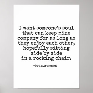 Poster For Framing I Want Someone's Soul