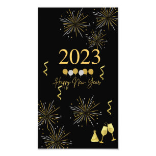 Poster for New Year's Eve Party Decor