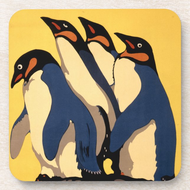 Poster For Subway Transportation To The London Zoo Coaster (Front)