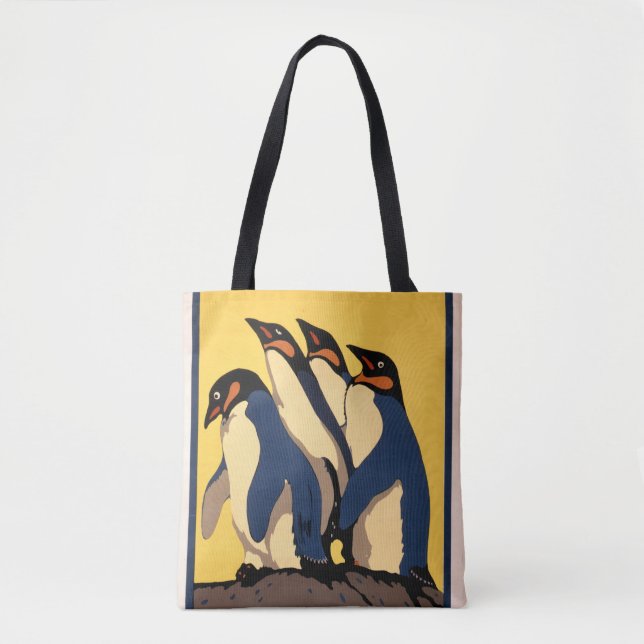 Poster For Subway Transportation To The London Zoo Tote Bag (Front)