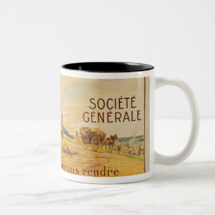 Poster for the Loan for National Defence Two-Tone Coffee Mug