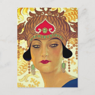 Poster for Turandot (detail) - Giacomo Puccini Postcard