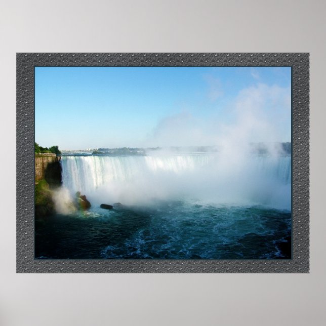 Poster Frame Template, Niagara Falls (Front)
