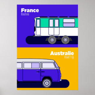 Poster France - Australia
