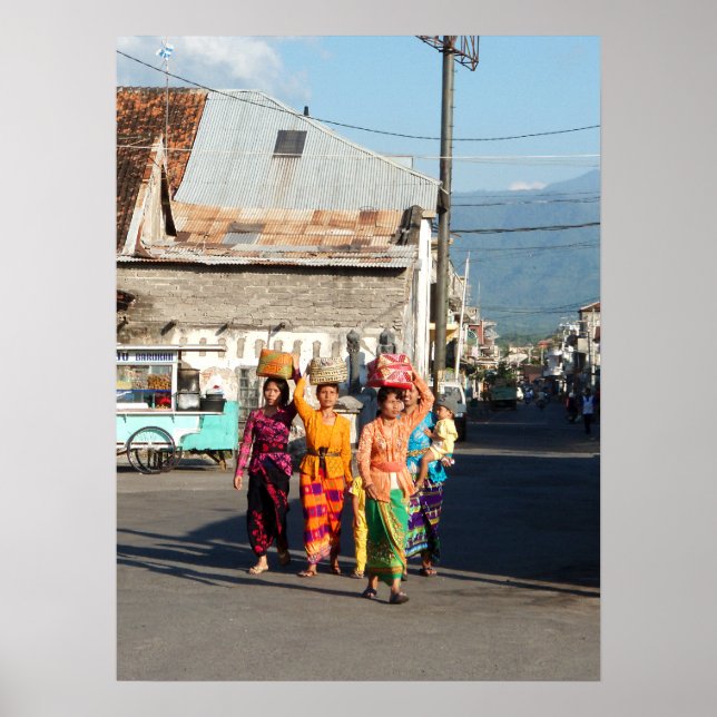 Poster full (18" x 24") Singaraja Bali Indonesia (Front)