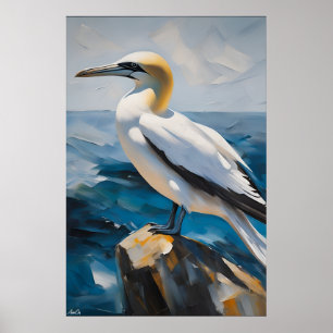 Poster   Gannet   Painting Style 