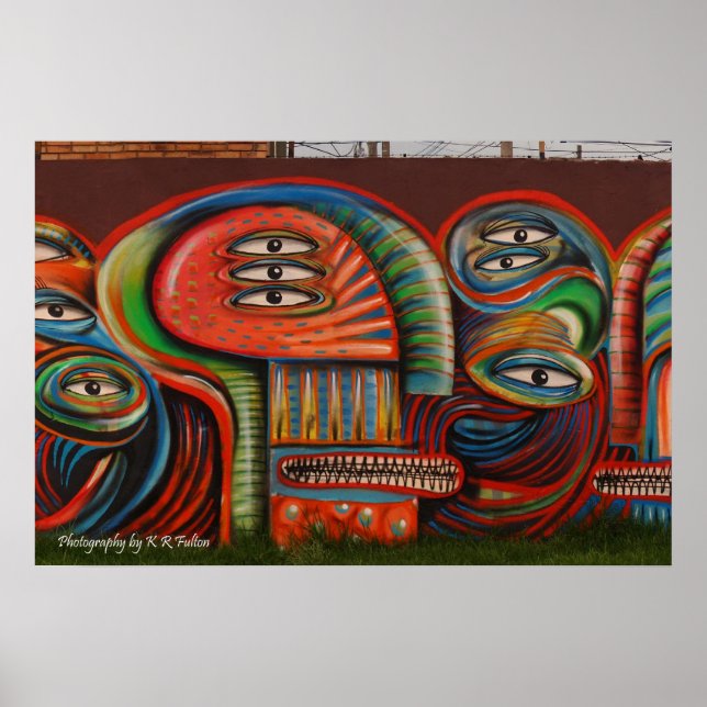 Poster: Graffiti Eyes Poster (Front)