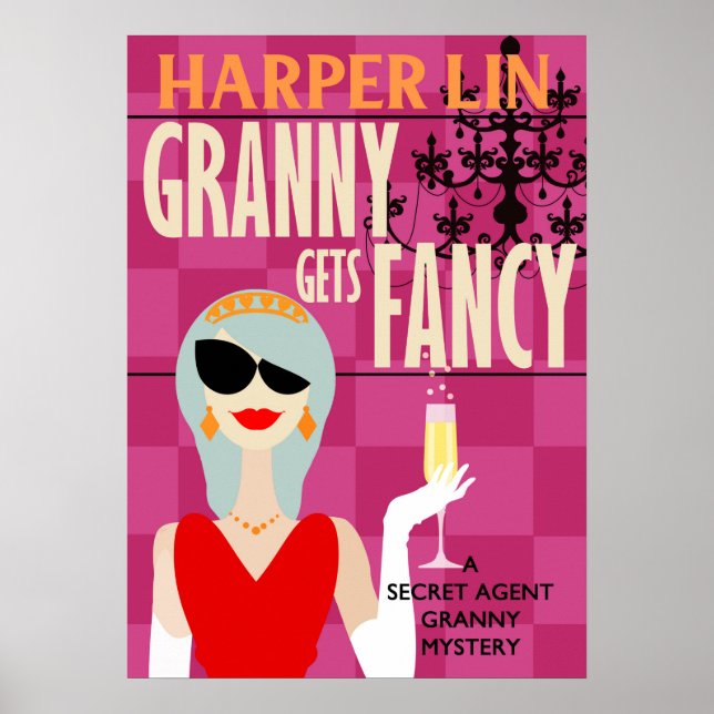 POSTER Granny Gets Fancy by Harper Lin Book (Front)