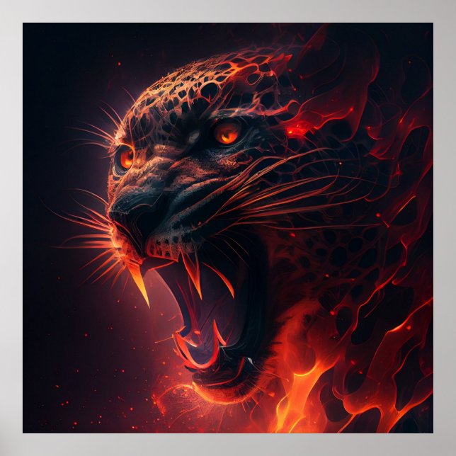 Poster Guépard  (Front)