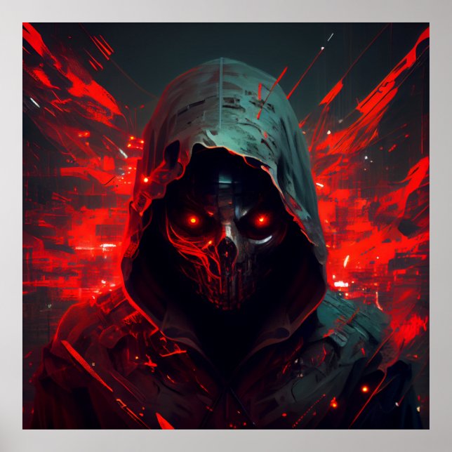 Poster hacker (Front)