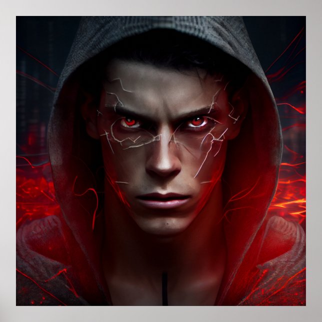 Poster hacker (Front)