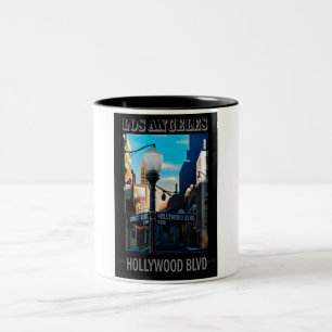 Poster Hollywood Blvd. Coffee Mug