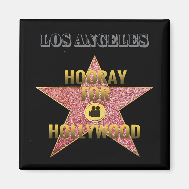 Poster Hollywood Blvd. Magnet (Front)