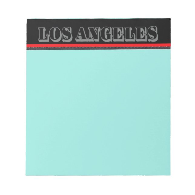 Poster Hollywood Blvd. Notepad (Front)