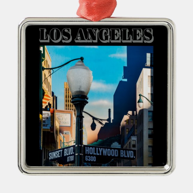 Poster Hollywood Blvd. Ornament (Front)