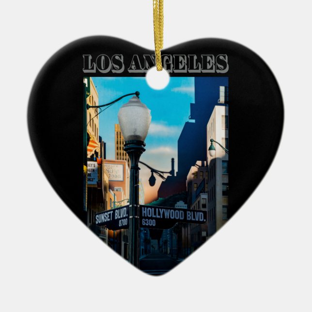 Poster Hollywood Blvd. Ornament (Front)