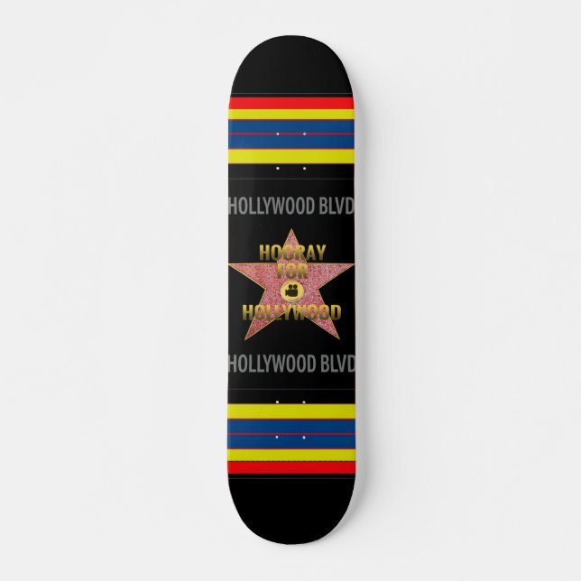 Poster Hollywood Blvd. Skateboard (Front)
