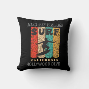 Poster Hollywood Blvd. Throw Pillow