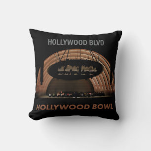 Poster Hollywood Blvd. Throw Pillow