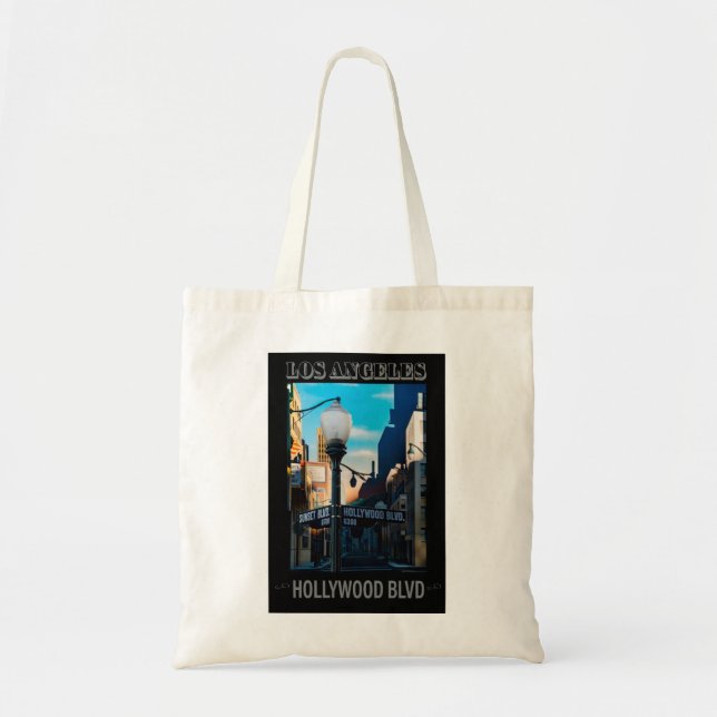 Poster Hollywood Blvd. Tote Bag (Front)