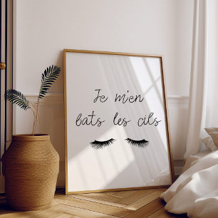 Poster I fight the lashes of them