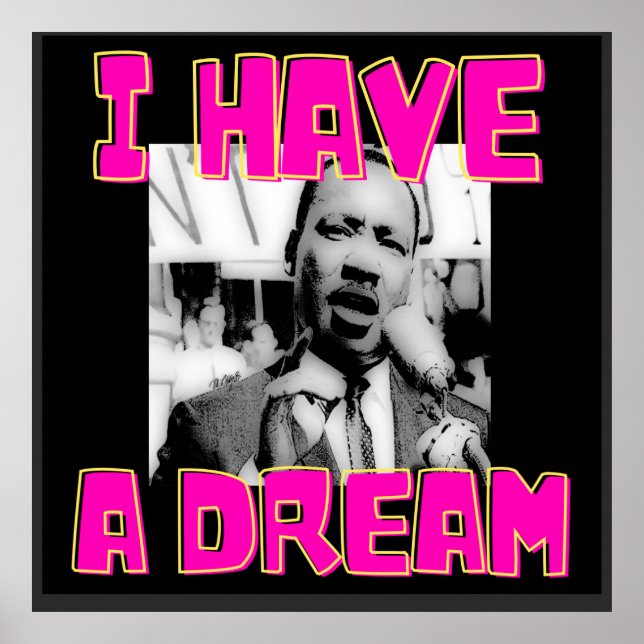 Poster I have a dream (Front)