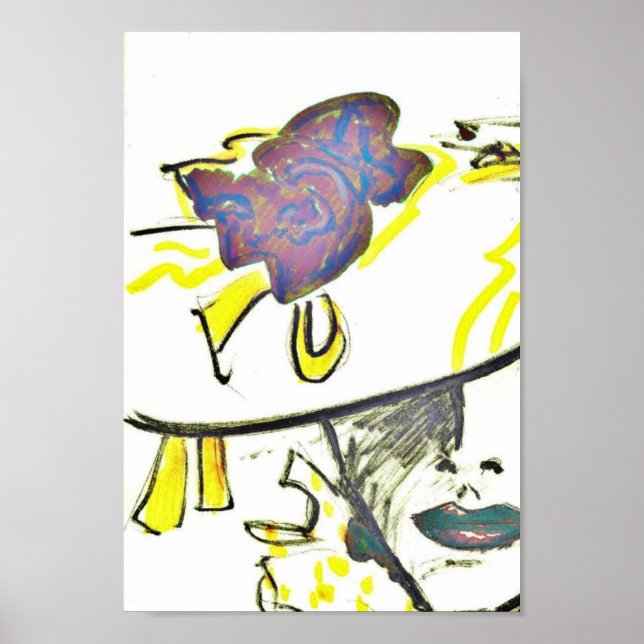 Poster In Fashion Illustration (Front)