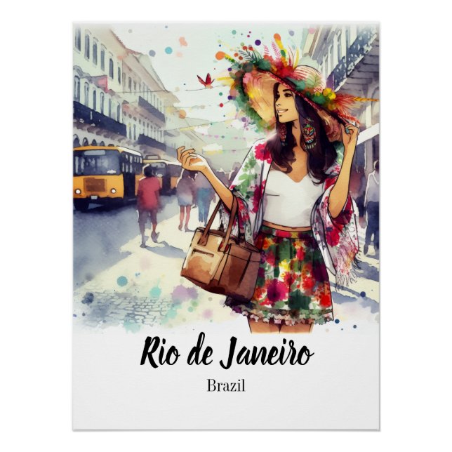 Poster in Rio de Janeiro (Front)