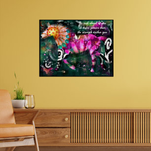 Poster - Inspirational Abstract Horse