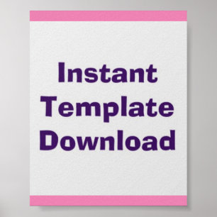Poster Instant Download Template