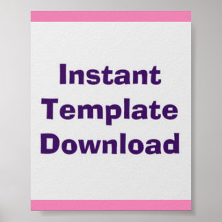 Poster Instant Download Template