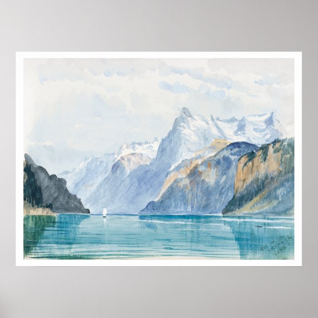 POSTER : JOHN SINGER SARGENT : BAY OF URI  (Front)