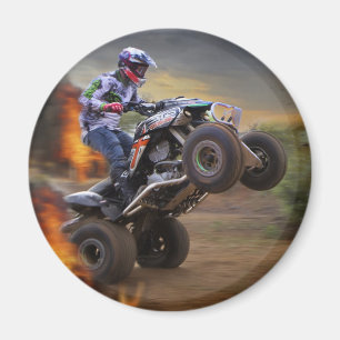 Poster Jump to the Porthole with your Quad Bike Magnet