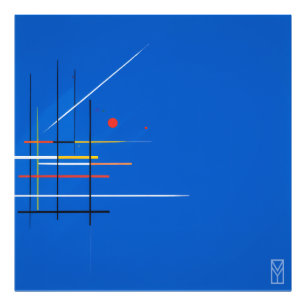 Poster Kandinsky and the Blue Screen Crisis