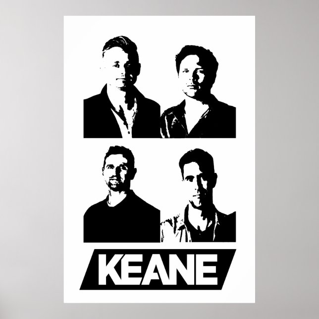 Poster Keane Band (Front)