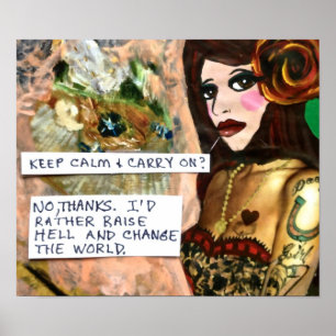 POSTER-KEEP CALM AND CARRY ON? POSTER