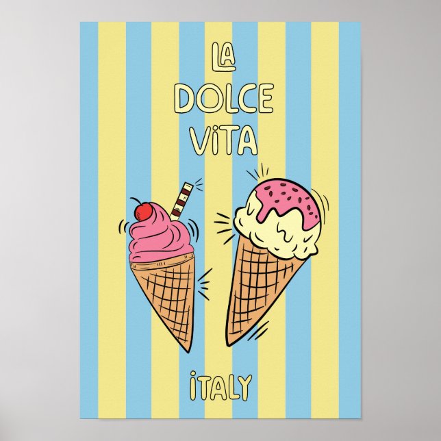 Poster La dolce vita  (Front)
