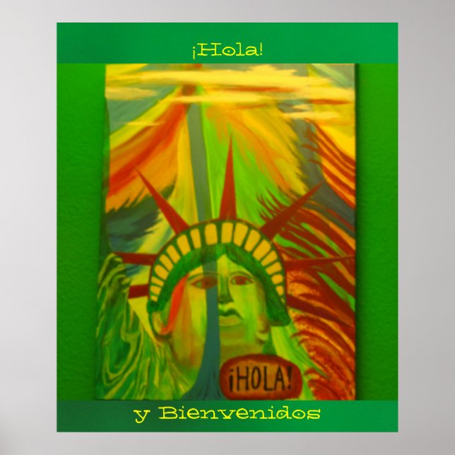 Póster - La Estatua de la Libertad - ¡Hola! Poster (Front)
