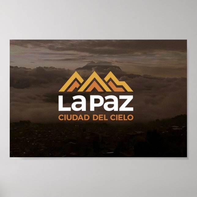 Poster La Paz ciudad del cielo (Front)