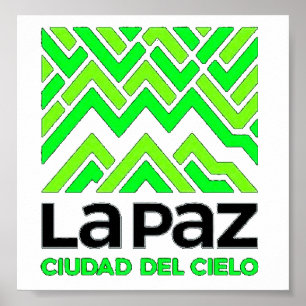 Poster La Paz ciudad del cielo