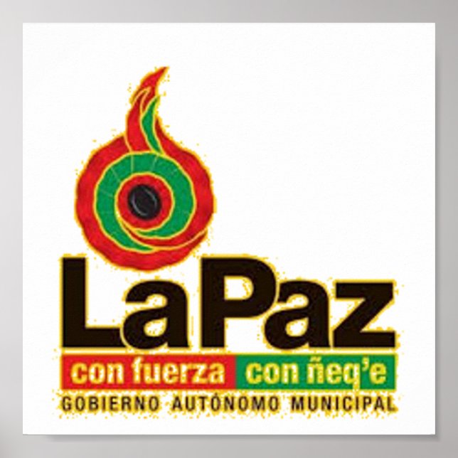 Poster La Paz con fuerza con ñeq'e (Front)