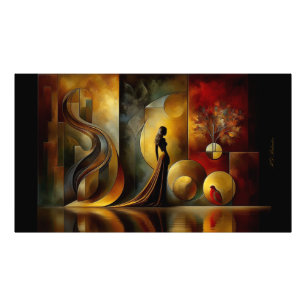 Poster LE Femme Abstract Wall Art