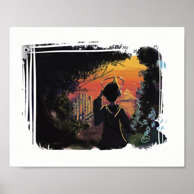 Poster - lo-fi sunset by micgurro (Front)