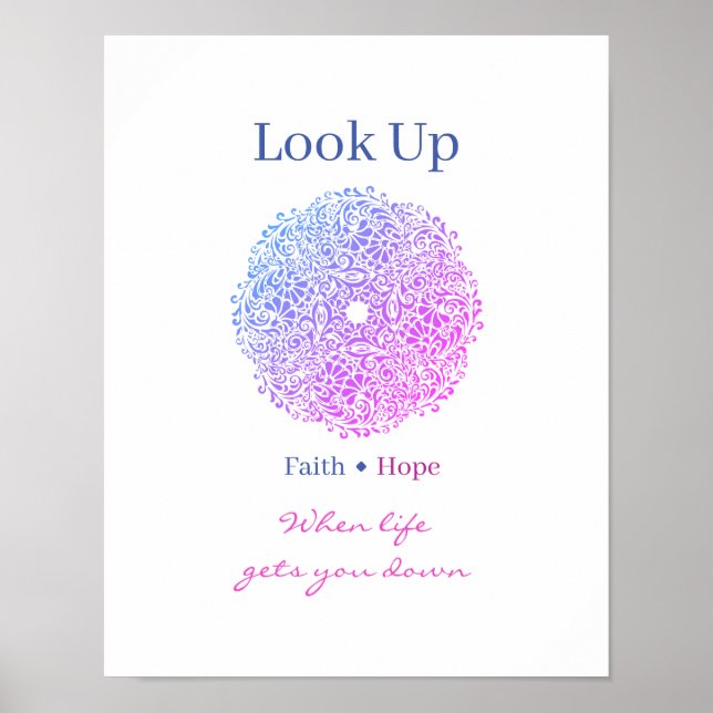 Poster-Look Up Poster (Front)