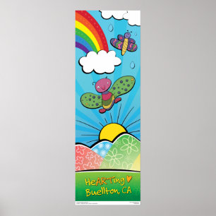 Poster - Loving the Rain - Buellton.Art 